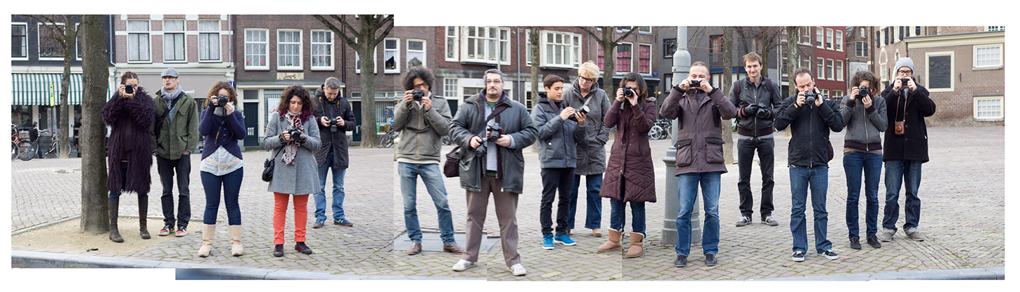 students at the FOTOfactory. De beste fotografie opleiding of fotocursus. Photography education for beginners or advanced photographers.